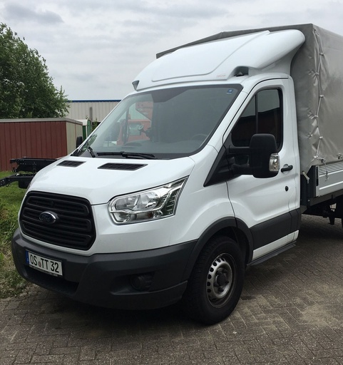 [20114737] 3D Spoiler for Ford Transit 2014+ | Height 50cm
