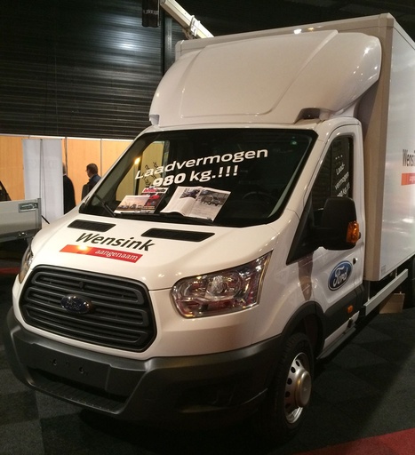 [20114738] 3D Spoiler for Ford Transit 2014+ | Height 62cm