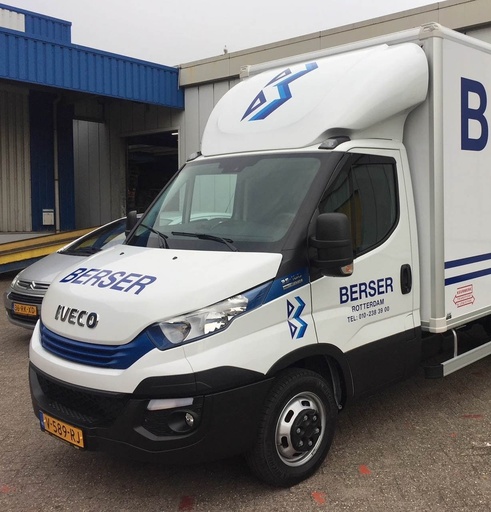 [20507239] 3D Spoiler for Iveco Daily 2014+ | Height 65cm