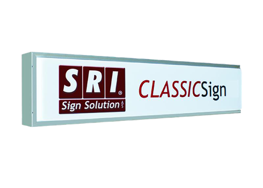 [18301147] SRI Classic Sign 24V | 40 x 130cm