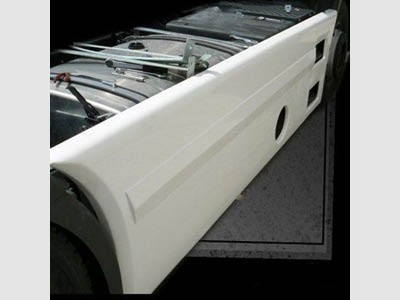 [25408480] Sideskirts voor Iveco Stralis Hi-Way | Wielbasis 3800mm