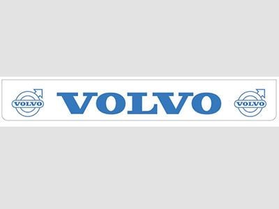 [46500910] Spatlap Achterbumper voor Volvo | Wit met Blauwe Opdruk | 238x35cm