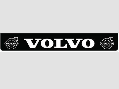 [46500913] Spatlap Achterbumper voor Volvo | Zwart met Witte opdruk | 238x35cm