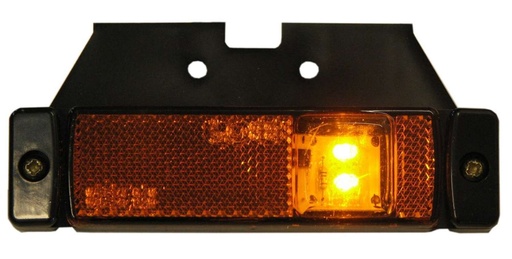 [5800180] LED Zijmarkeringslicht met Reflector 12-24V - Oranje