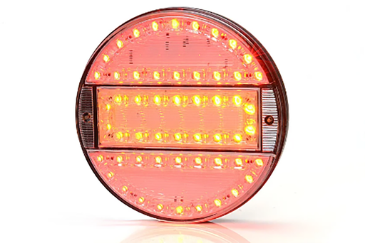 [5800731] 3-Chamber LED Taillight 12v-24V Clear Lens