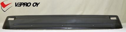 [75041872] Plexi voor Zonneklep Scania 3 Topline met Lampgaten voor 2 Positielichten
