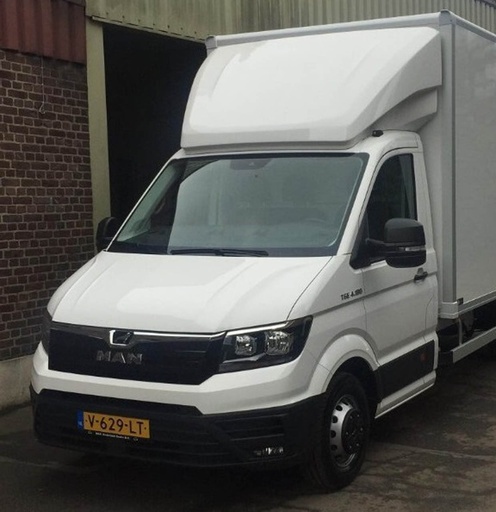 [20384339] 3D SPOILER VOOR VOLKSWAGEN CRAFTER & MAN TGE 2017+ | Hoogte 69cm