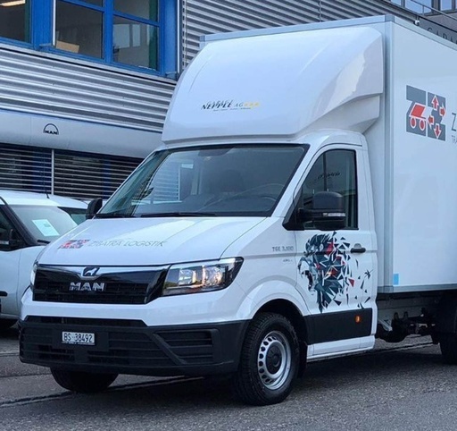 [20384539] 3D SPOILER VOOR VOLKSWAGEN CRAFTER & MAN TGE 2017+ | Hoogte 85cm